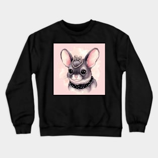 Luxe Chinchilla Crewneck Sweatshirt